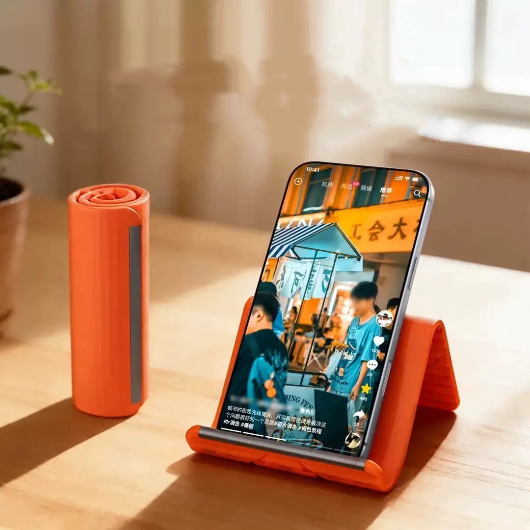 Laptop Accessories Productivity - Penyangga Ponsel Portabel Silikon, Dudukan Tablet