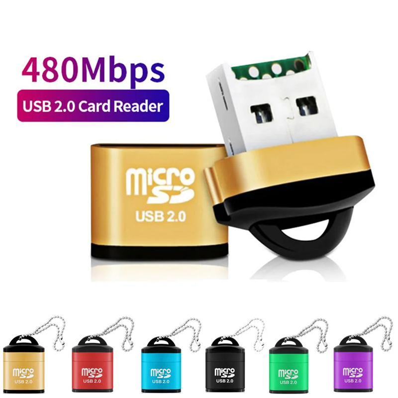 Laptop Accessories Productivity - Pembaca kartu memori mikro SD/TF USB