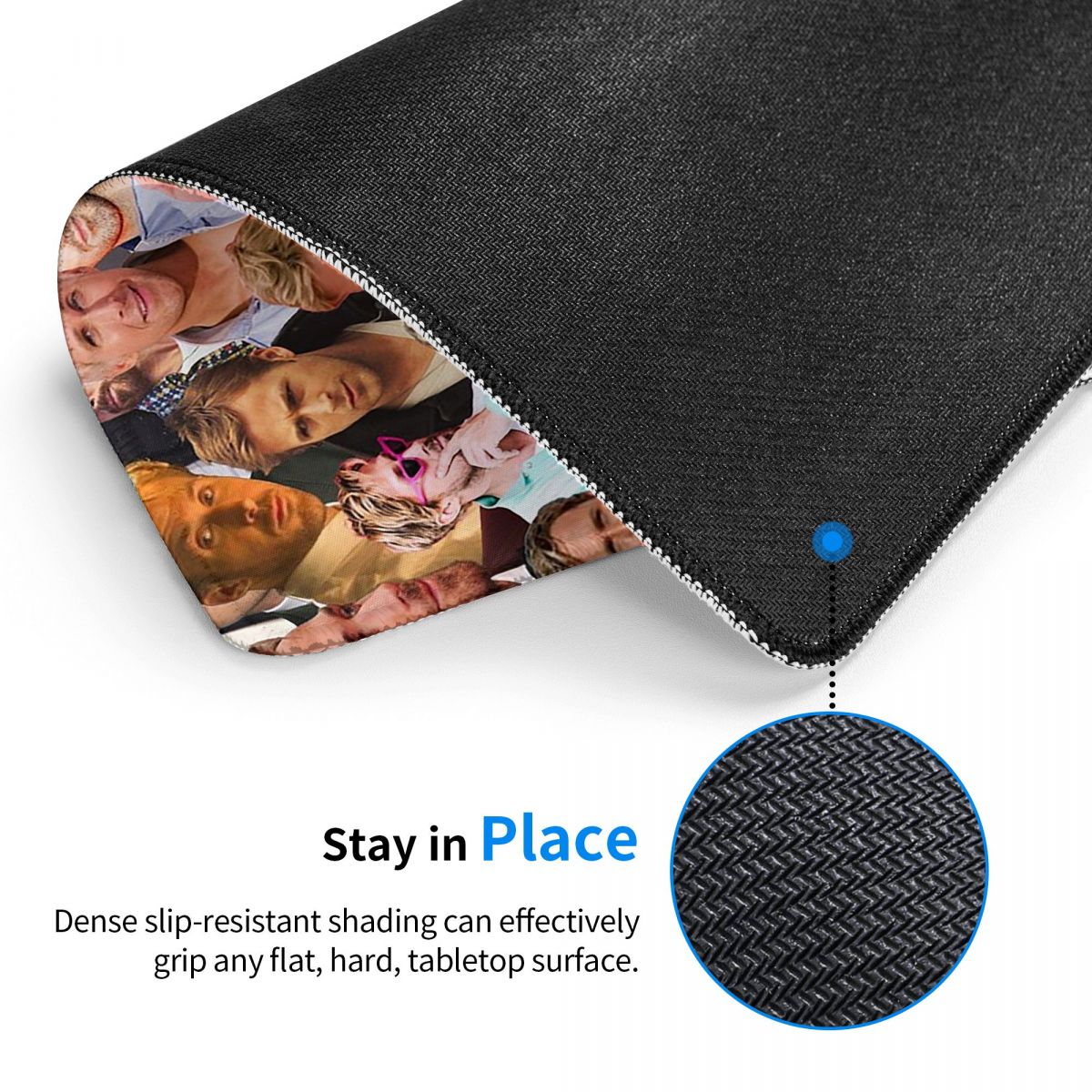 Laptop Accessories Ryans - Ryan Gosling Kolase Foto Mouse Pad