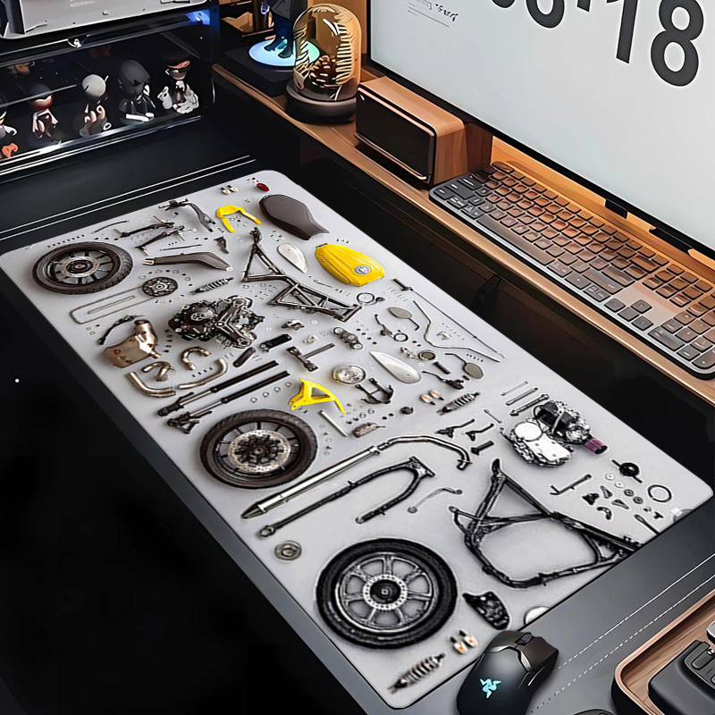 Laptop Accessories Mouse - Diagram Pembongkaran Alas Mouse Karet Alas