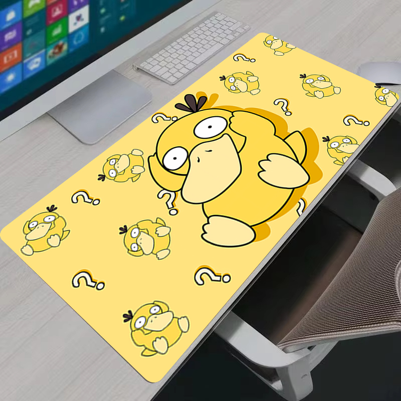 Laptop Accessories Mouse - Mousepad Anime P-pokemon Psyduck XXL Alas