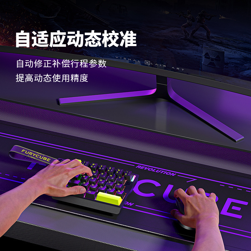 FURYCUBE M30HE Keyboard Mekani - Laptop Accessories Productivity ulasan dan harga