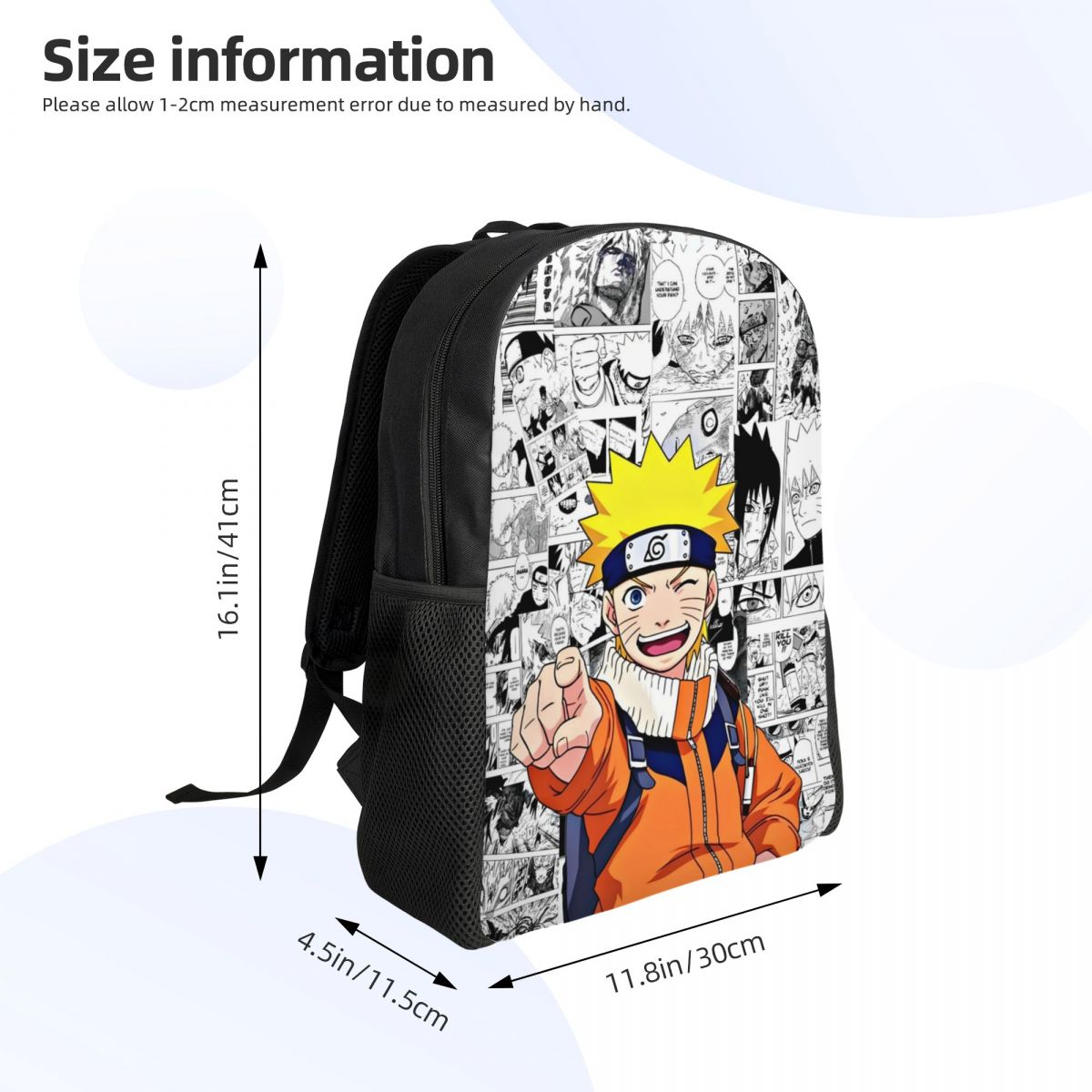 Ransel 3D Print U-Uzumakies N- - Laptop Accessories 3D Print ulasan dan harga