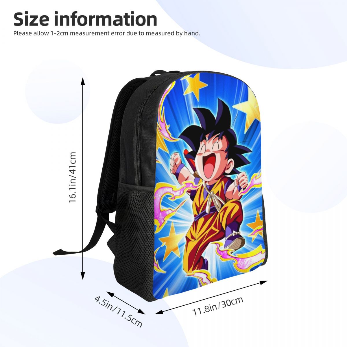 Ransel Kartun Monyet G-Gokues  - Laptop Accessories 3D Print ulasan dan harga