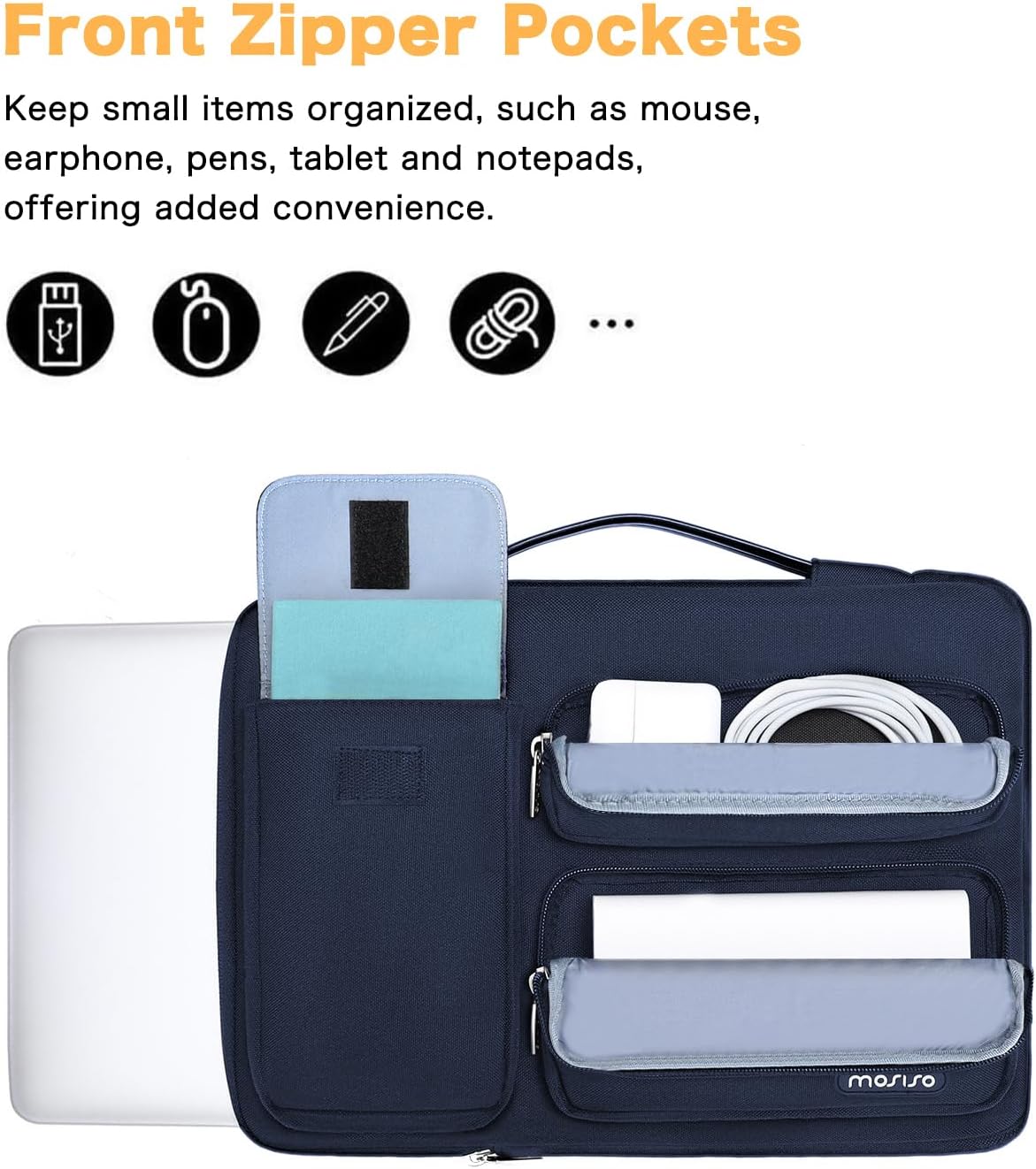 Tas lengan Laptop 13 14 15 15. - Laptop Accessories Organizer Bag ulasan dan harga