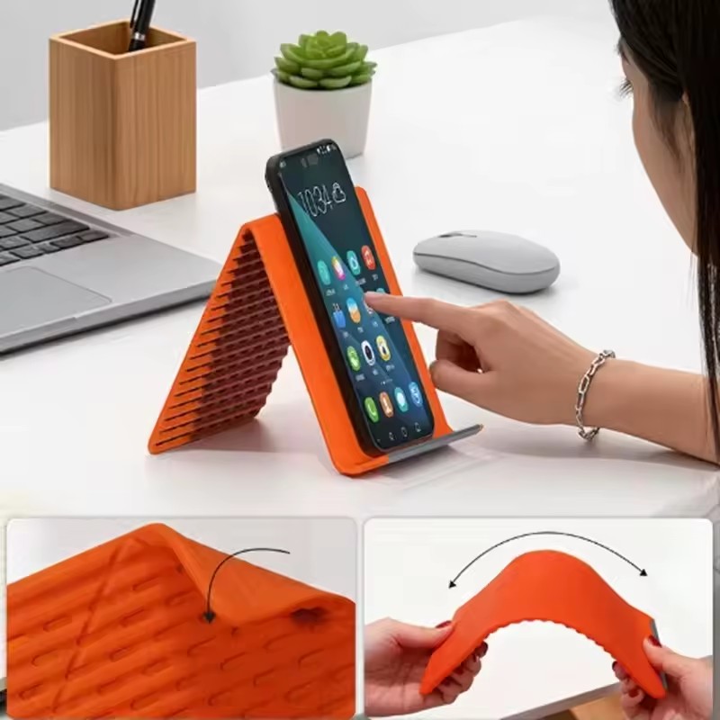 Penyangga Ponsel Portabel Sili - Laptop Accessories Productivity ulasan dan harga