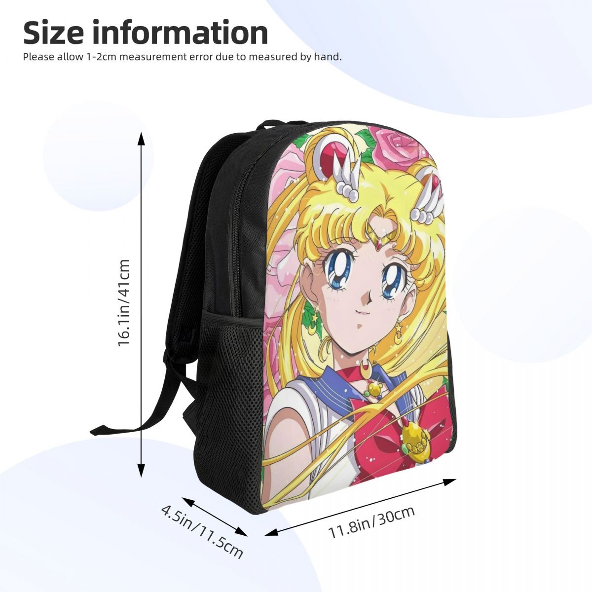 Ransel Manga 3D Printing Fashi - Laptop Accessories 3D Print ulasan dan harga