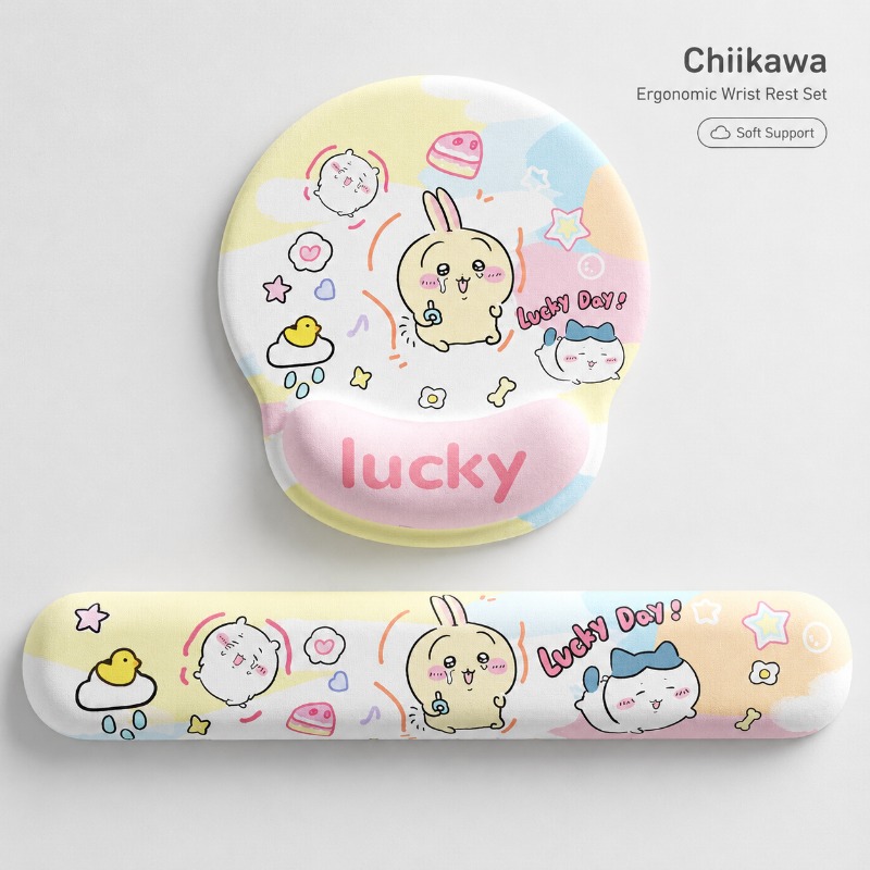 Alas Mouse Ergonomis Chiikawa  - Laptop Accessories Cute ulasan dan harga