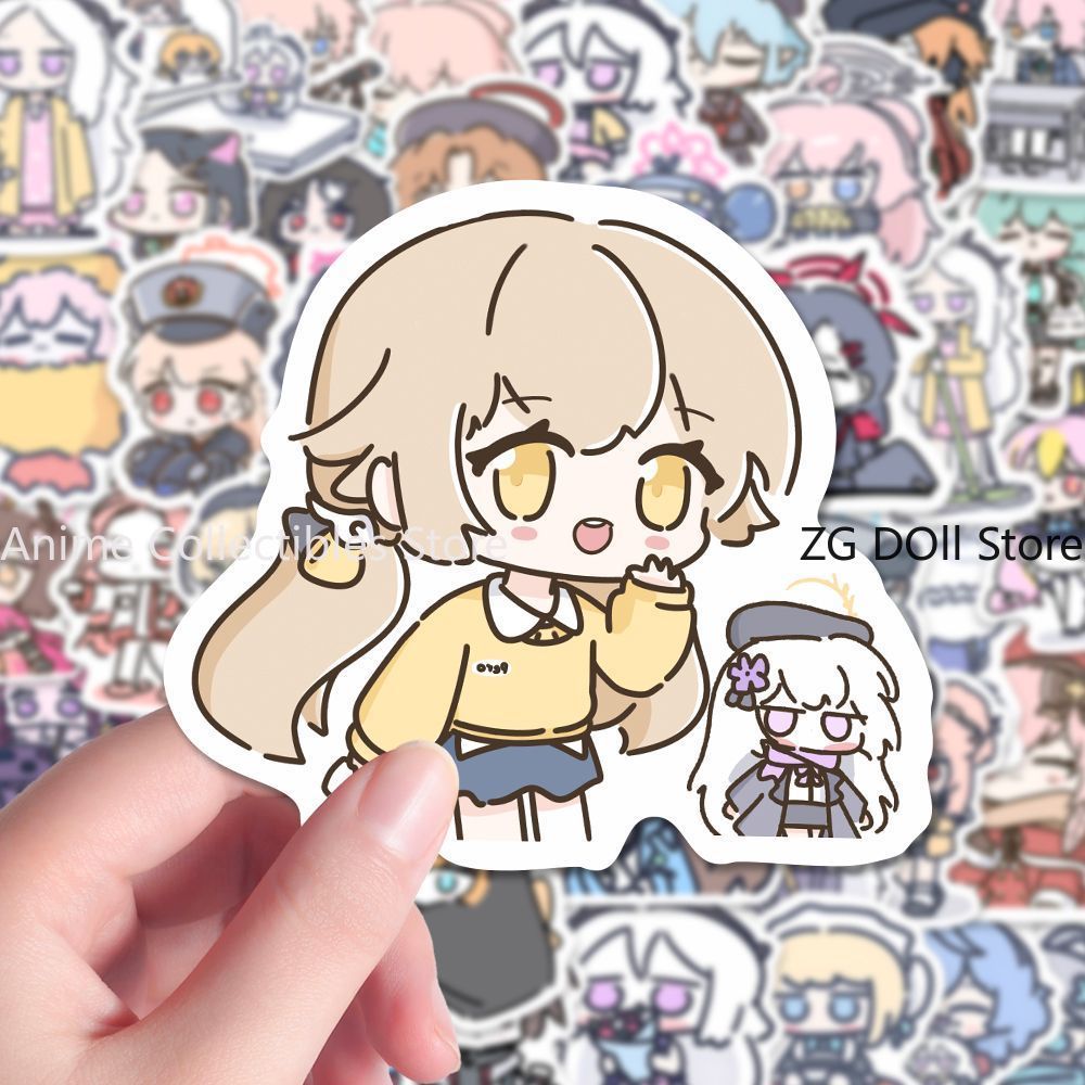 80 Buah Stiker Anime Blue Arch - Laptop Accessories Cute ulasan dan harga