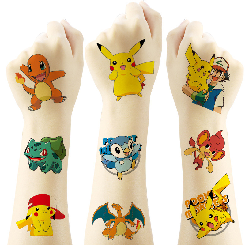 5*5Cm 20 Buah Stiker Tato Poke - Laptop Accessories Cute ulasan dan harga