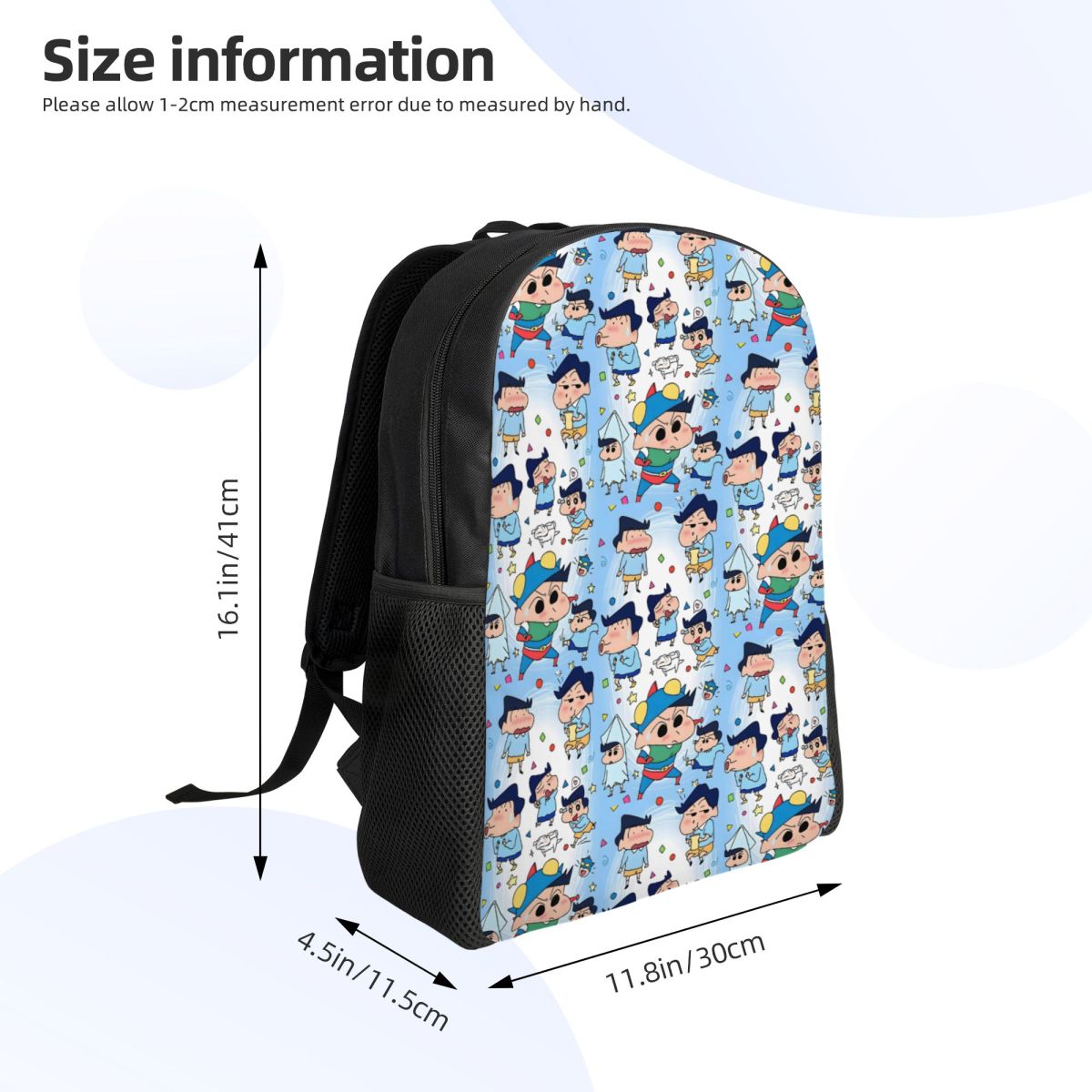 Ransel C-crayones Shin-chanes  - Laptop Accessories 3D Print ulasan dan harga