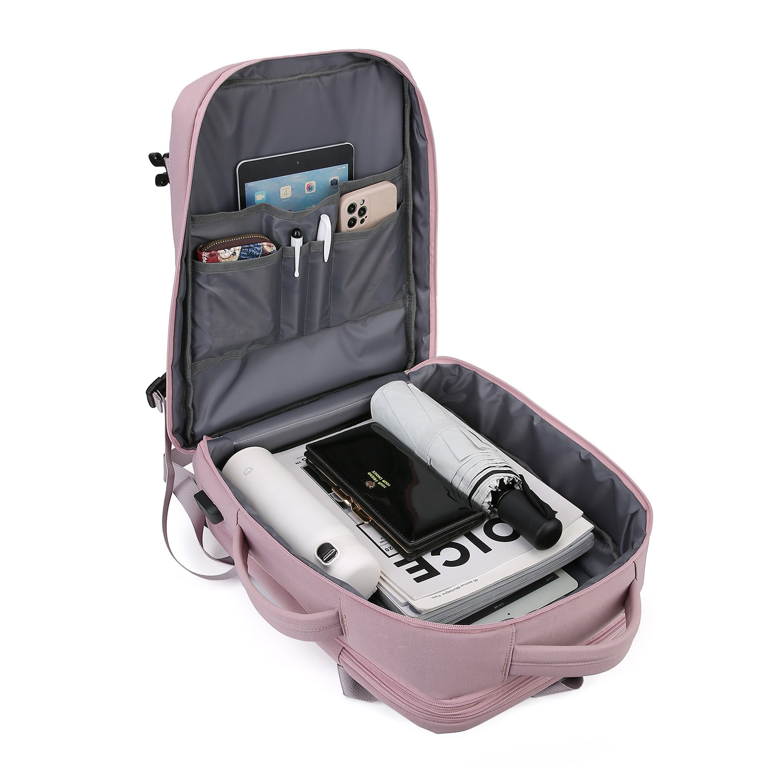 Tas Ransel Laptop Oxford Multi - Laptop Accessories Organizer Bag ulasan dan harga