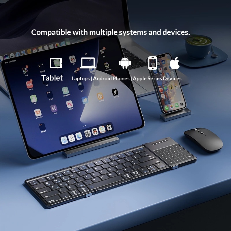 Keyboard Bluetooth Nirkabel Me - Laptop Accessories Mouse ulasan dan harga